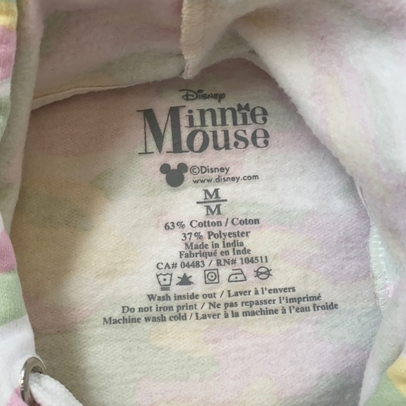 DISNEY Minnie Mouse Camo Pullover Hoodie - Picture 9 of 9
